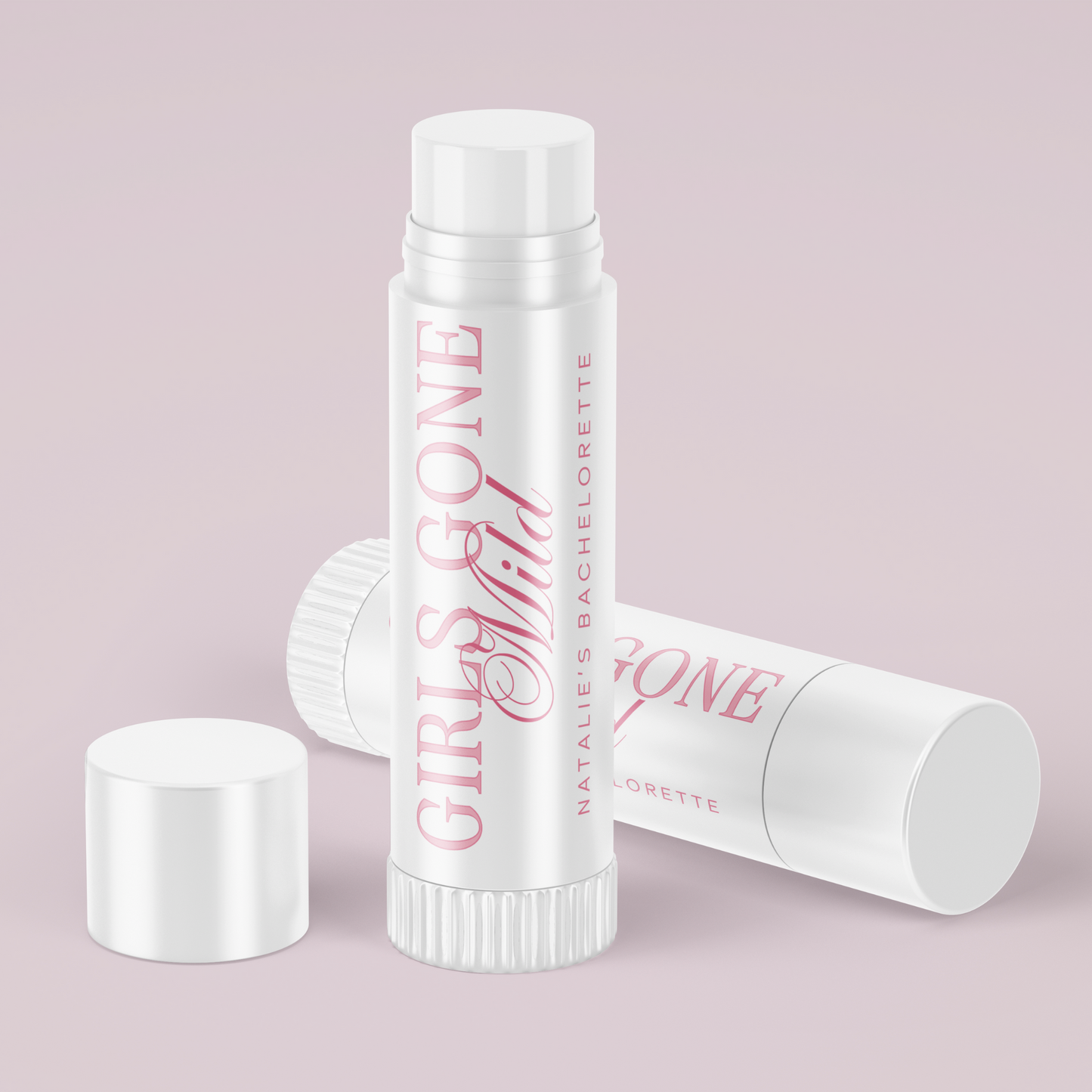 Girls Gone Mild Bachelorette Party Lip Balm - Pink