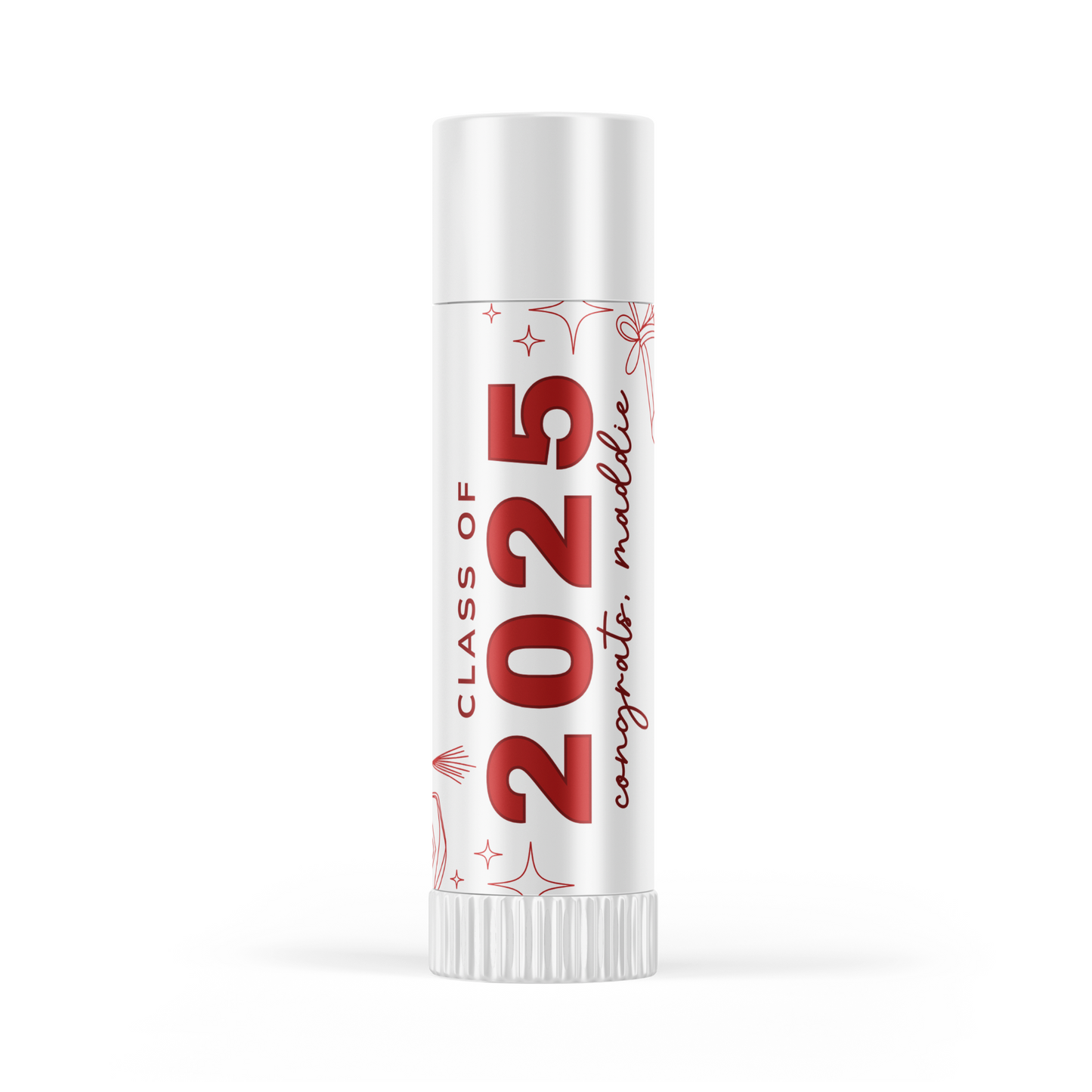Graduation Lip Balm - Red