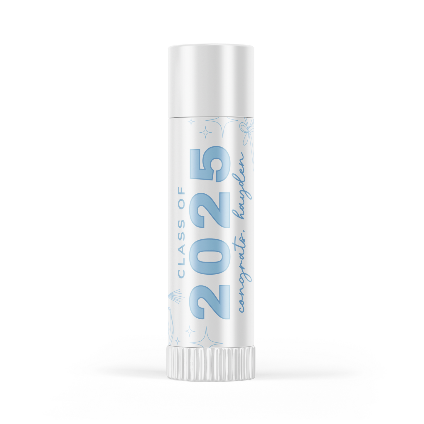 Graduation Lip Balm - Light Blue