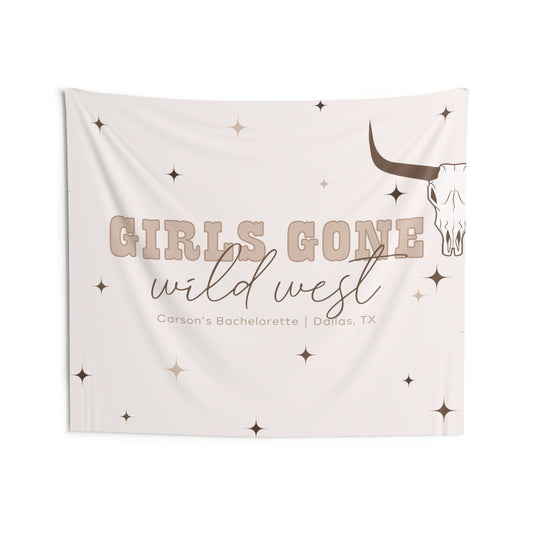 Girls Gone Wild West Bachelorette Party Banner