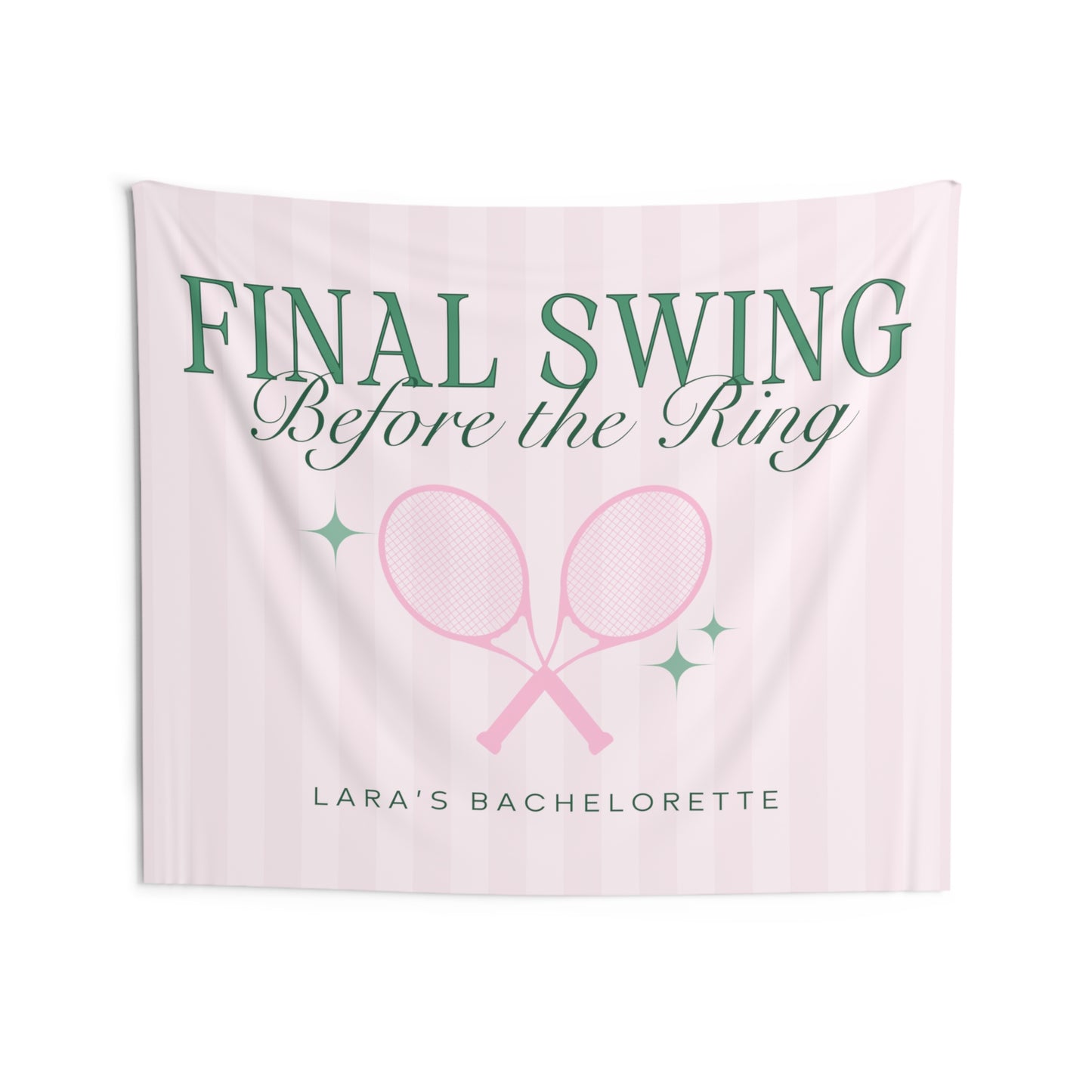 Final Swing Before the Ring Bachelorette Party Banner