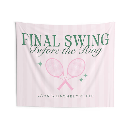 Final Swing Before the Ring Bachelorette Party Banner