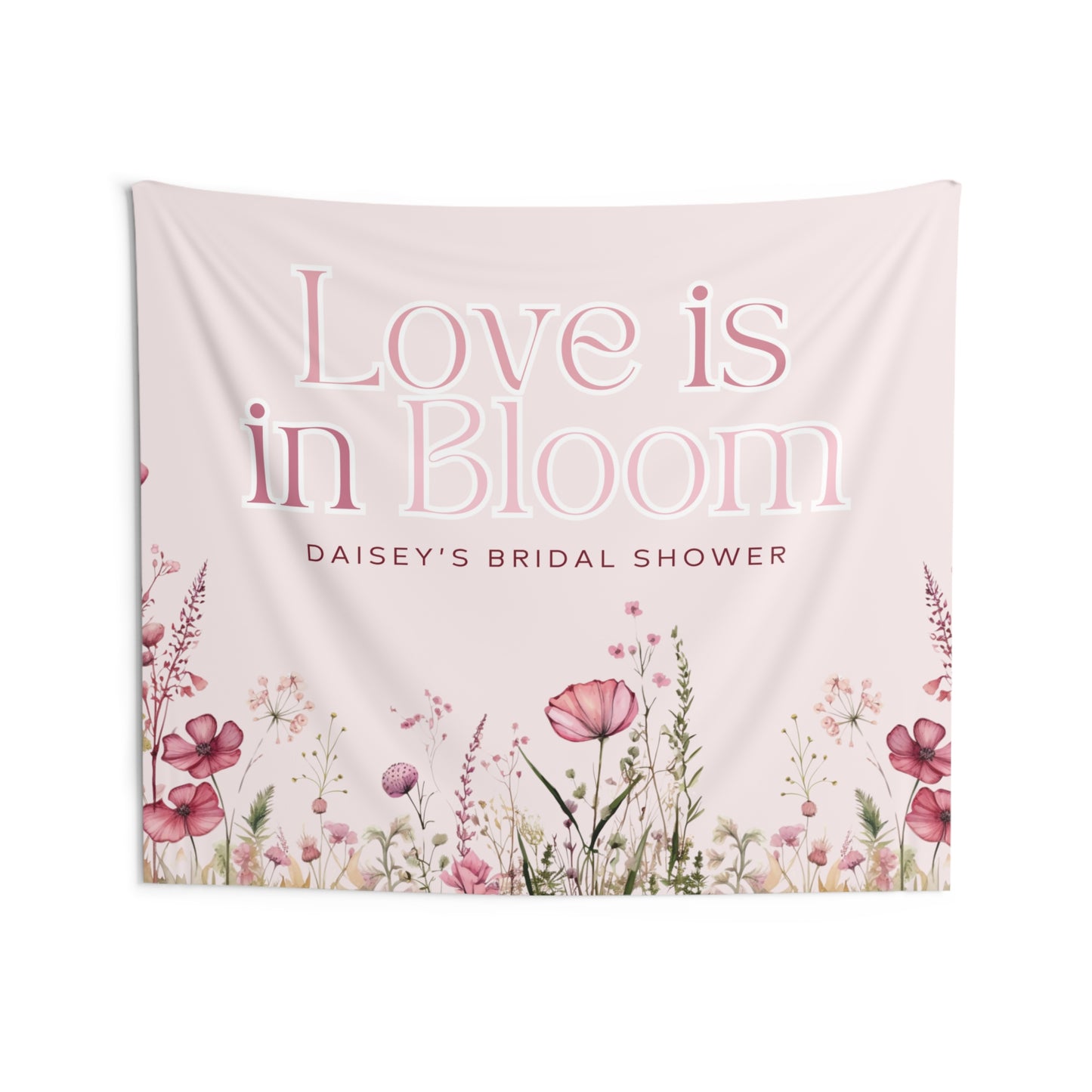 Love is in Bloom Bridal Shower Banner