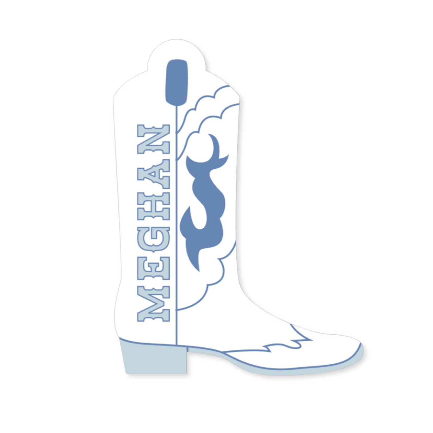 Coastal Cowgirl Bachelorette Party Gift Tag