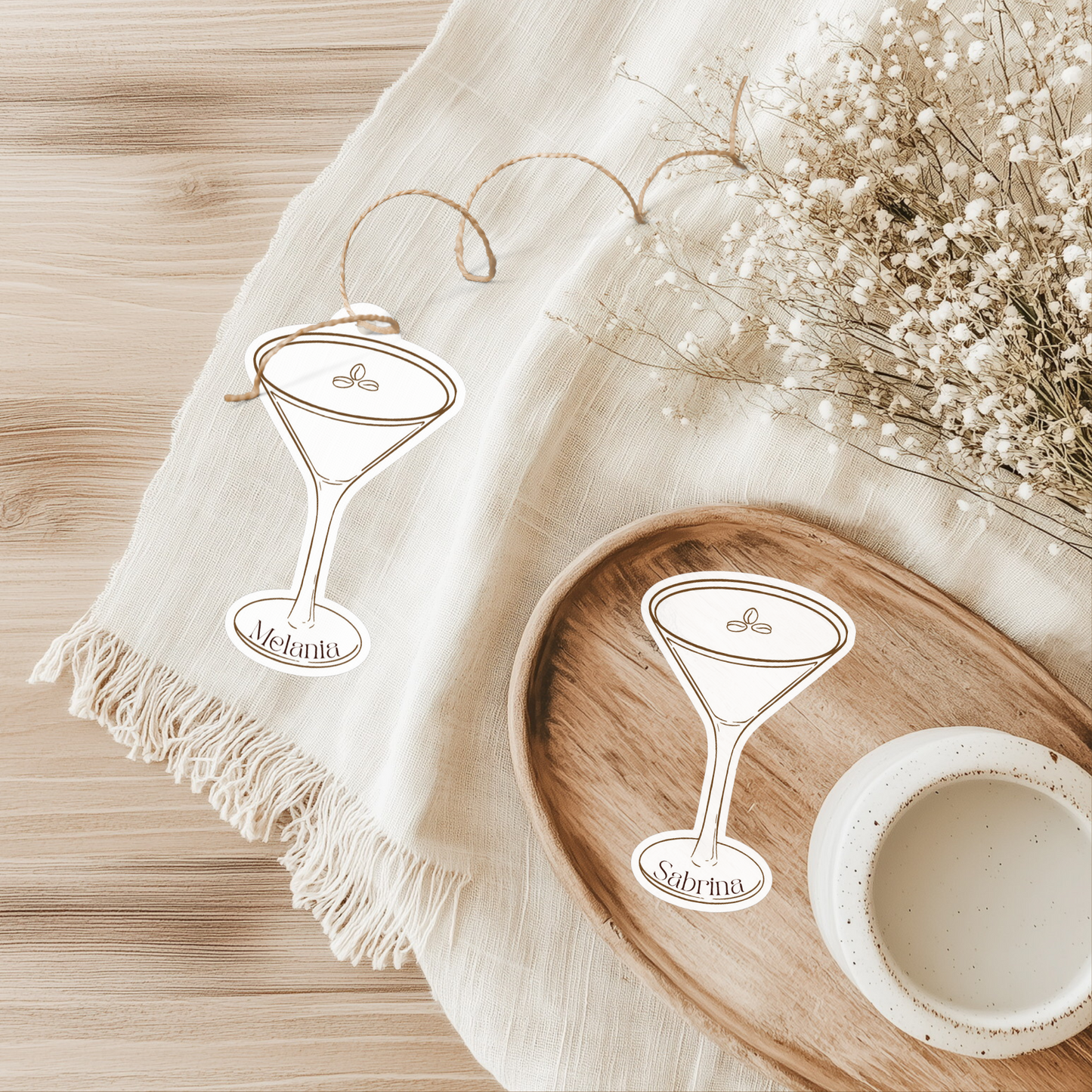Espresso Martini Party Gift Tag