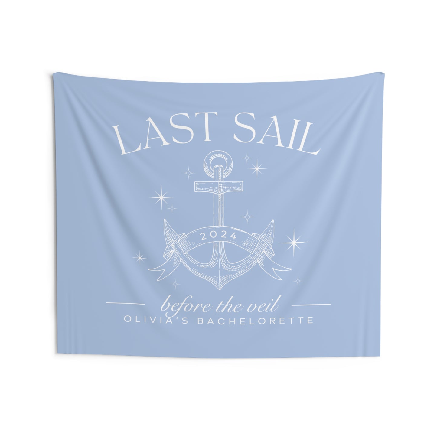 Last Sail Before the Veil Bachelorette Party Banner