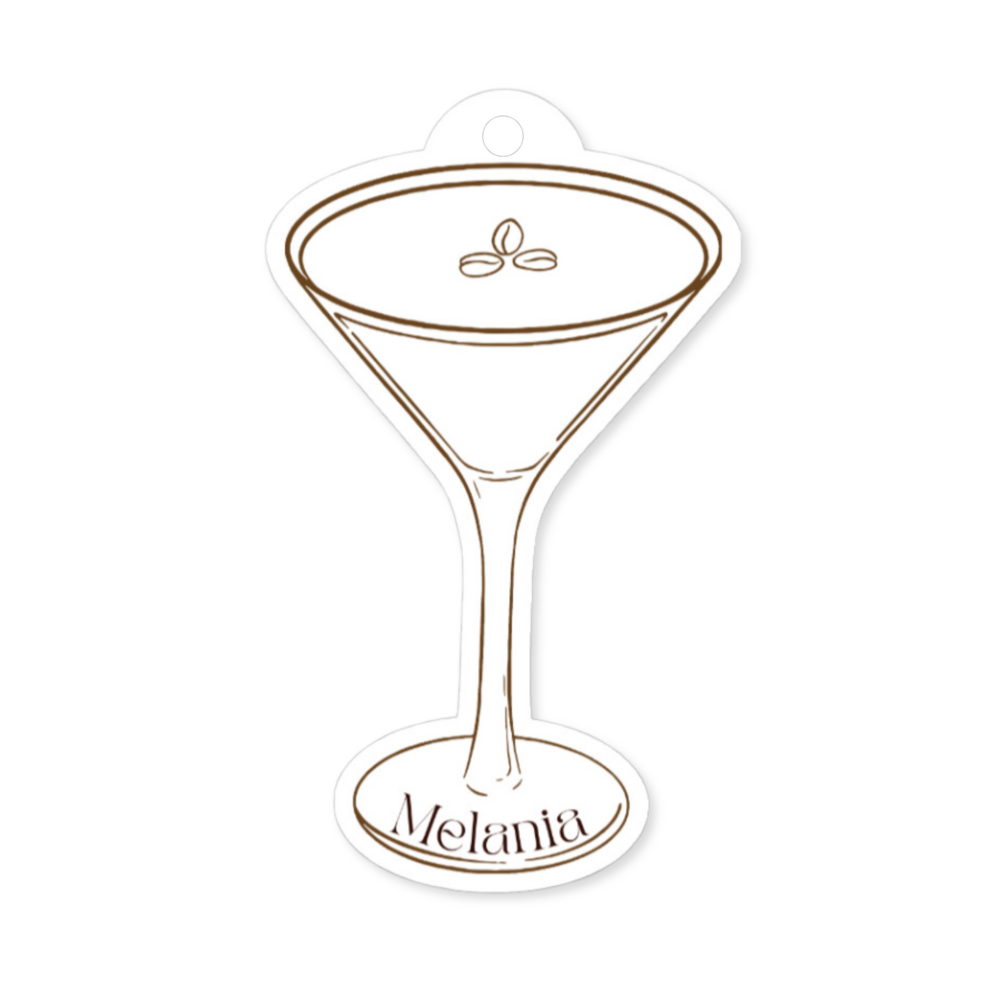 Espresso Martini Party Gift Tag