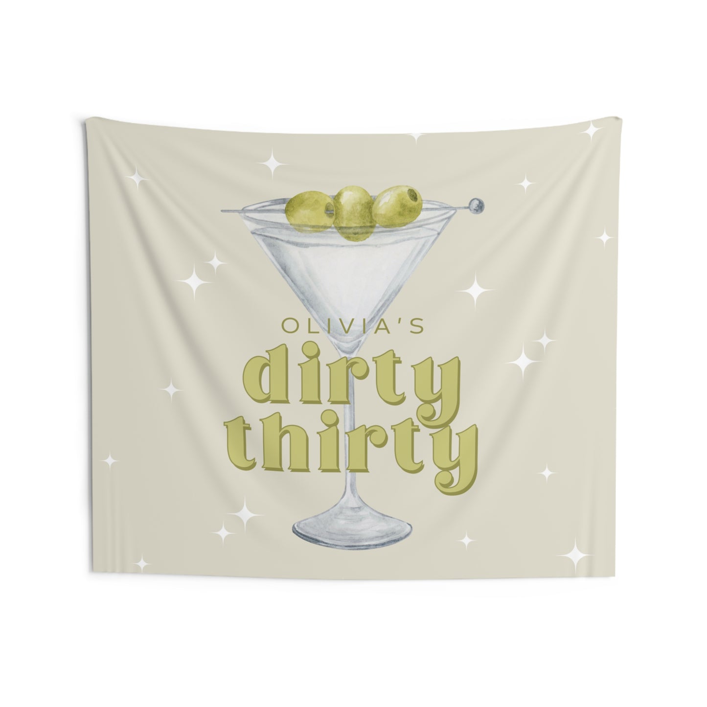 Dirty Thirty Birthday Party Banner