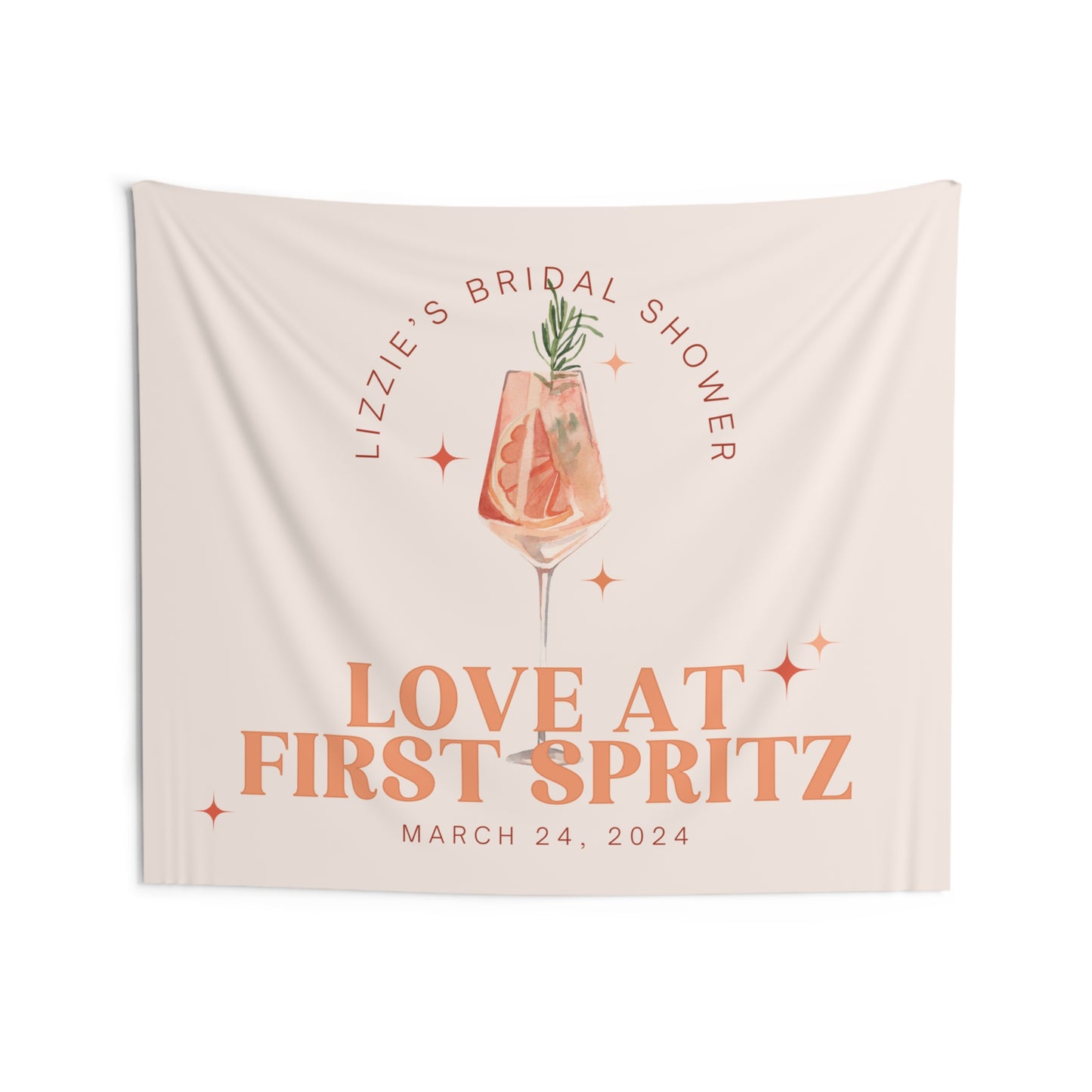 Love at First Spritz Bridal Shower Banner