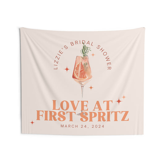 Love at First Spritz Bridal Shower Banner
