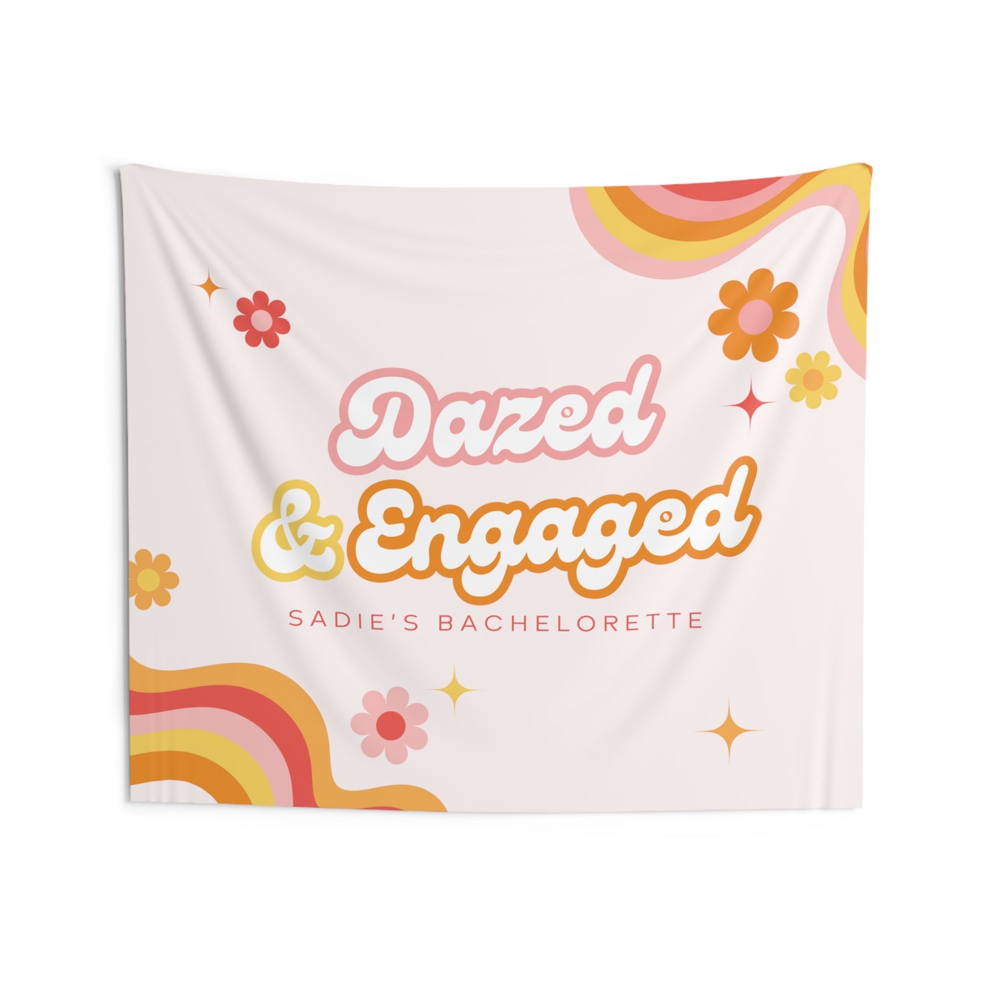Dazed and Engaged Bachelorette Party Banner