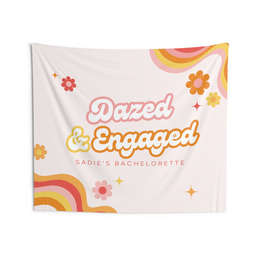Dazed and Engaged Bachelorette Party Banner