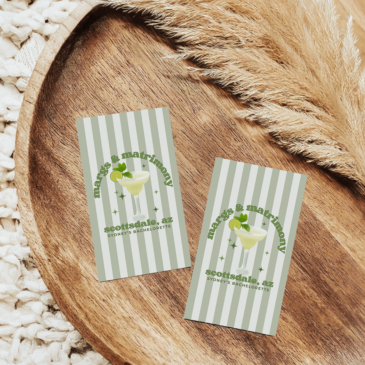 Margs & Matrimony Bachelorette Party Gift Tag