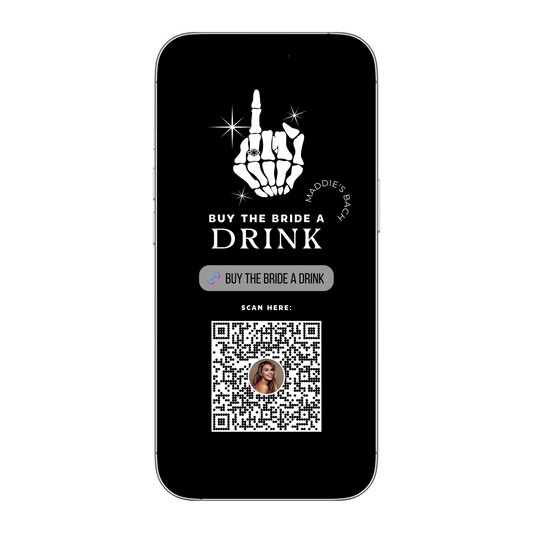 Bride or Die Buy the Bride a Drink Template (Digital Download)
