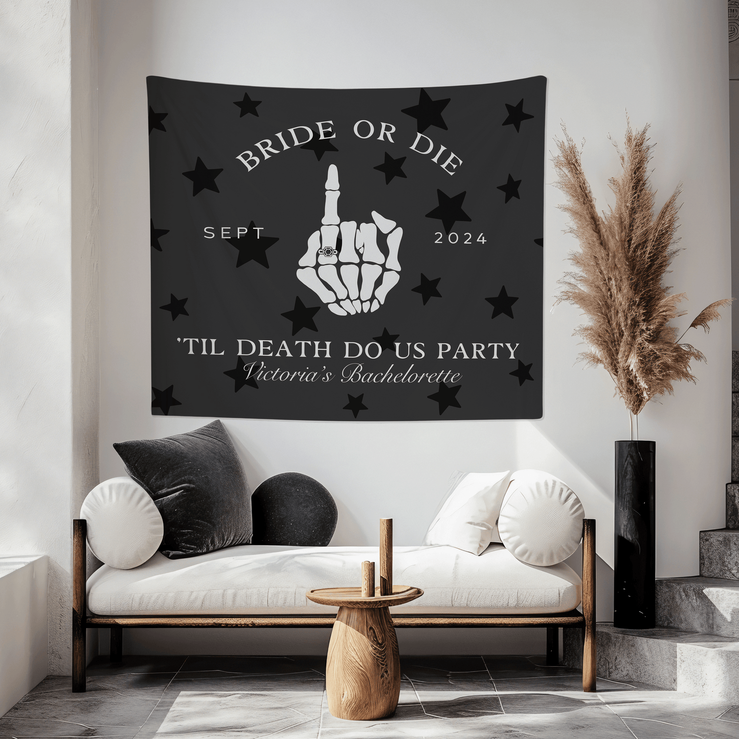 'Til Death Do Us Party Bachelorette Party Banner