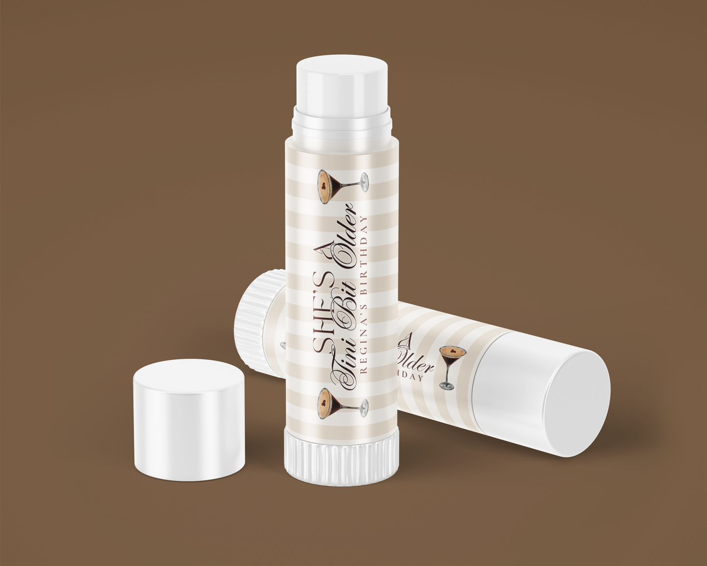 Tini Bit Older Birthday Party Lip Balm - Espresso Martini