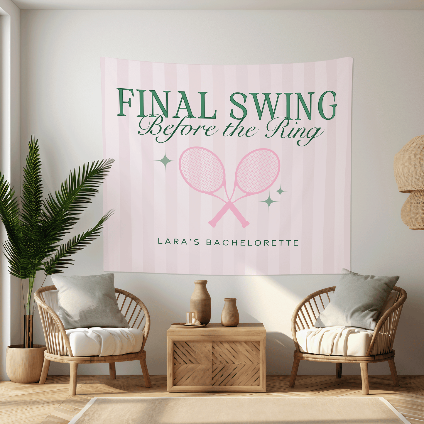 Final Swing Before the Ring Bachelorette Party Banner