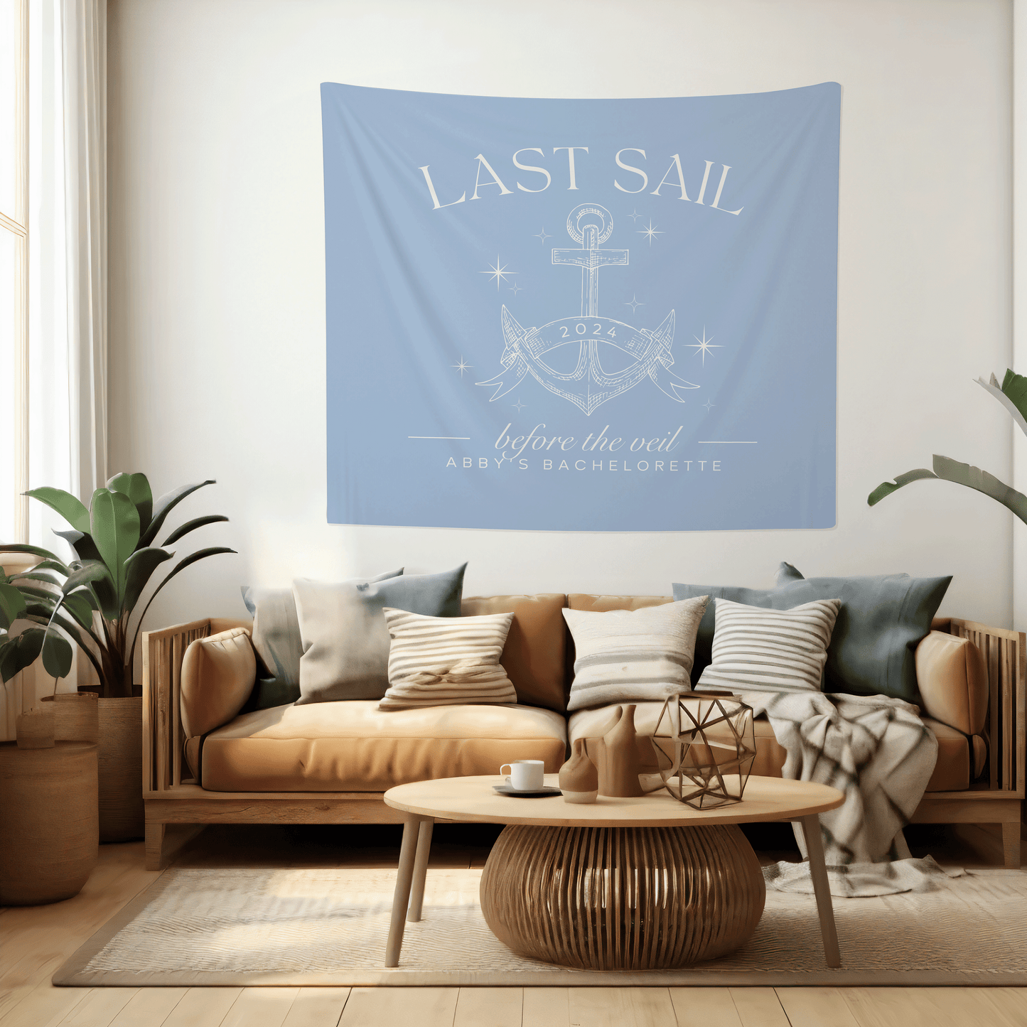 Last Sail Before the Veil Bachelorette Party Banner