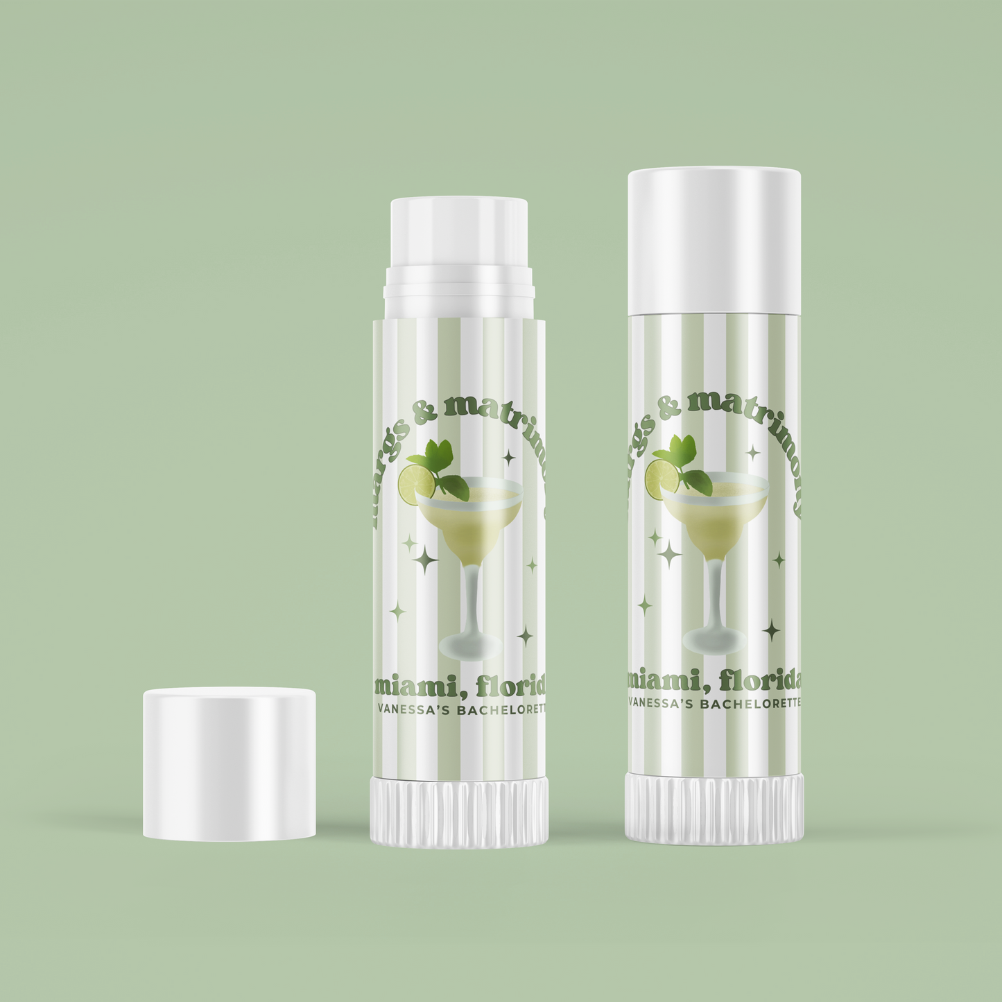 Margs & Matrimony Bachelorette Party Lip Balm