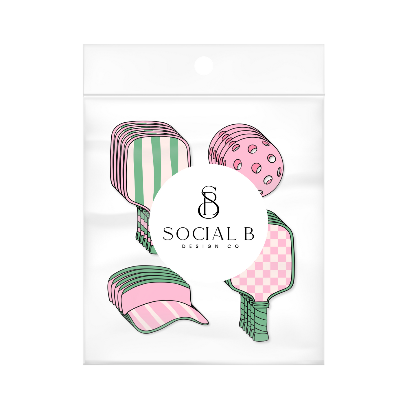 Pickleball Party Confetti