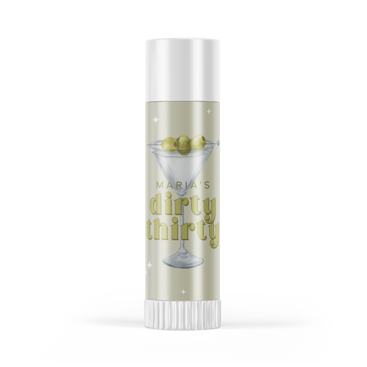 Dirty Thirty Birthday Party Lip Balm