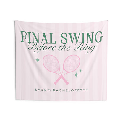 Final Swing Before the Ring Bachelorette Party Banner