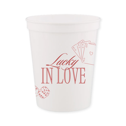 Lucky in Love Bachelorette Cup