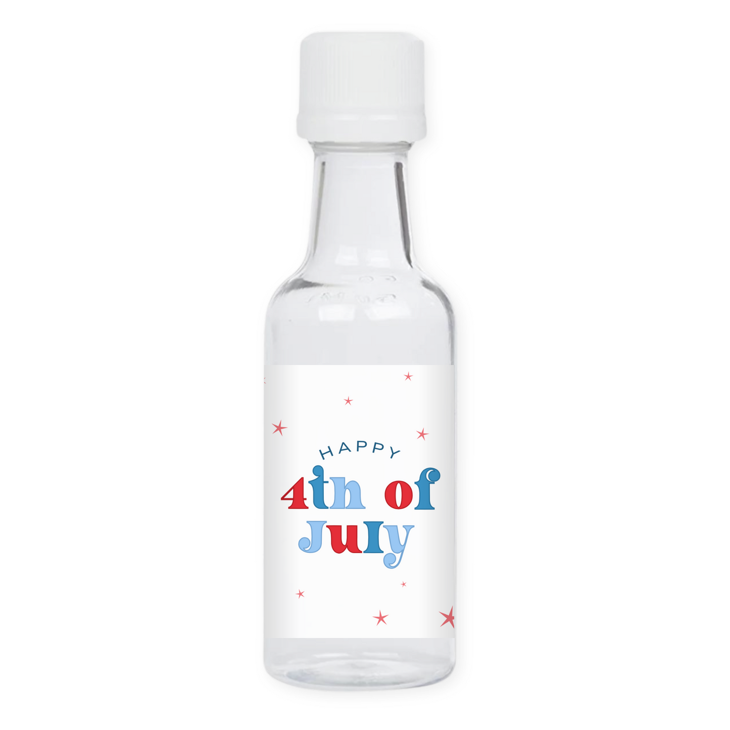 Happy 4th of July Mini Liquor Label